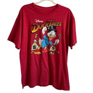 Disney Men’s XL Duck Tales Casual T‎ Shirt Vacation Park Day